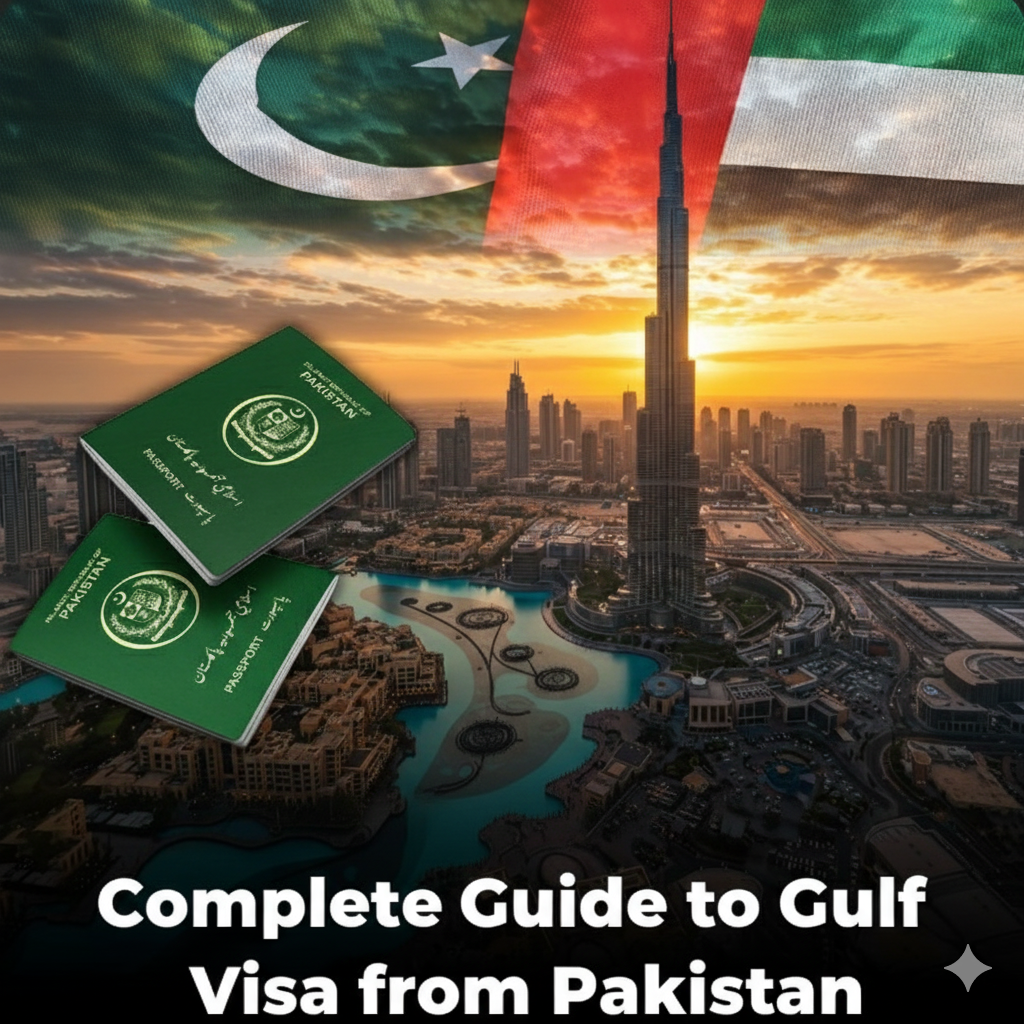 Complete Guide to Gulf Visa from Pakistan (2025)